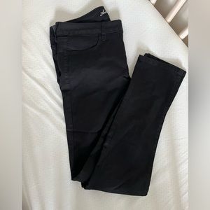 american eagle outfitters black stretch jean jegging